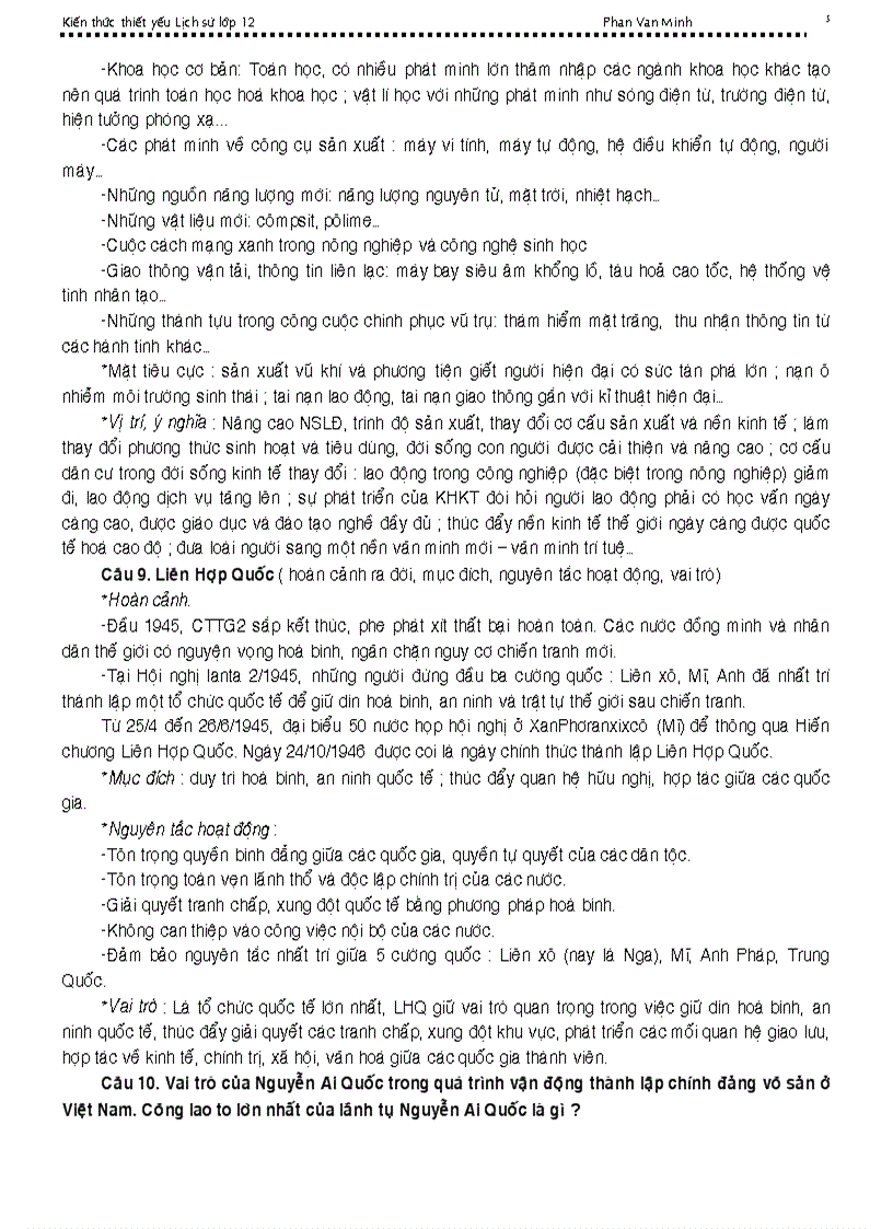 image for page Ôn thi tốt nghiệp môn Lích sử lần 2