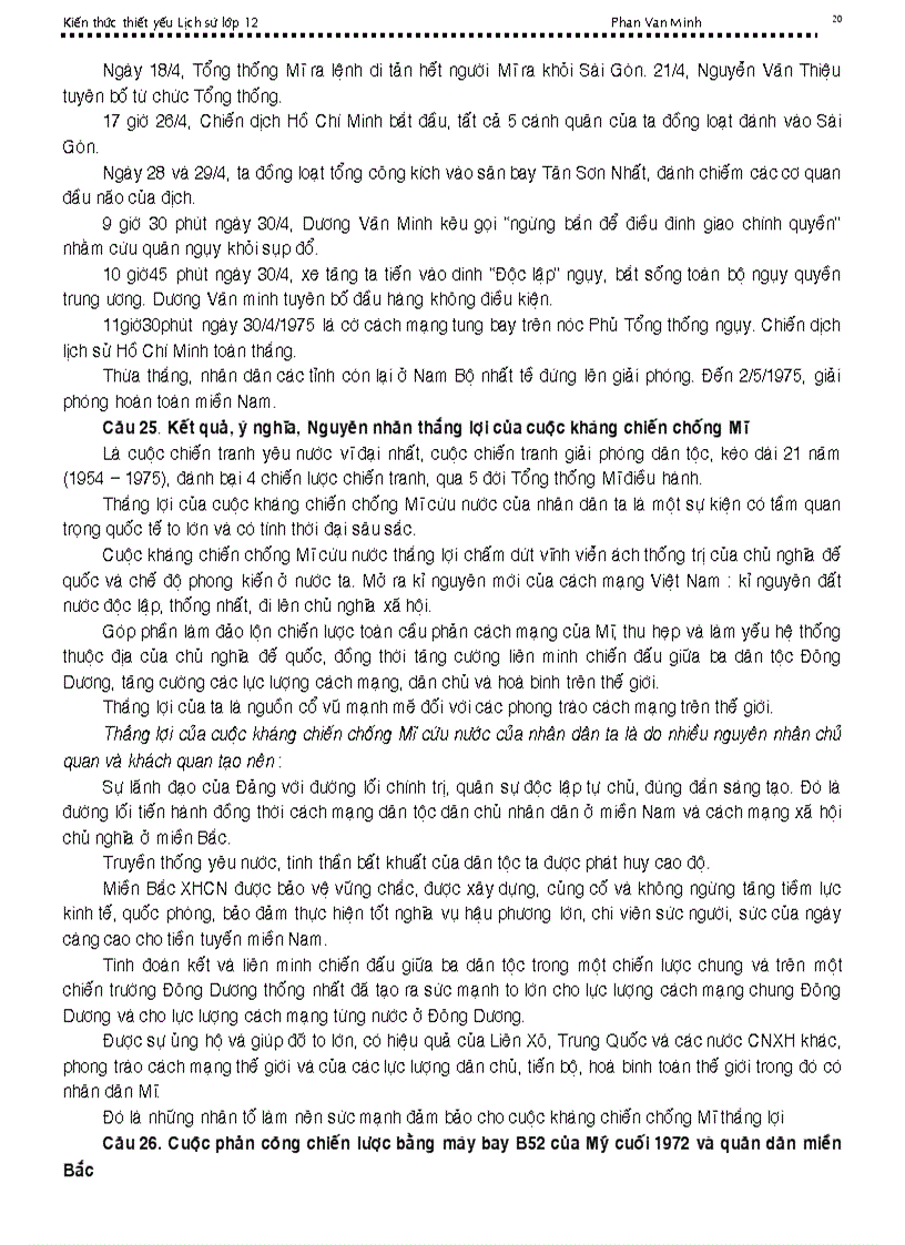 image for page Ôn thi tốt nghiệp môn Lích sử lần 2