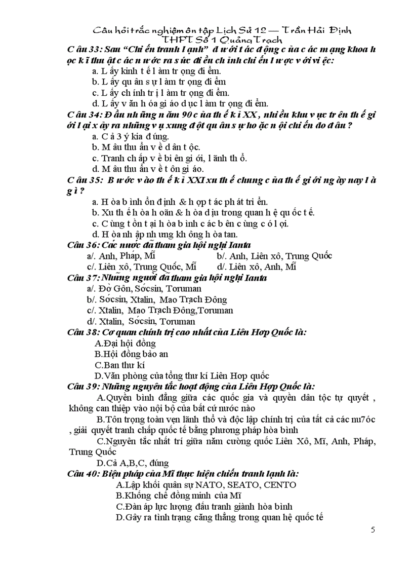 image for page On thii trac nghiem