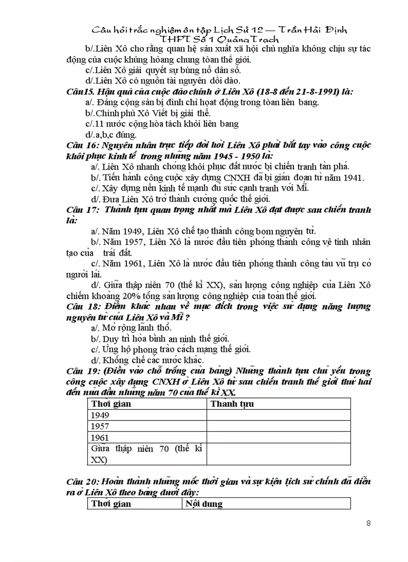 image for page On thii trac nghiem