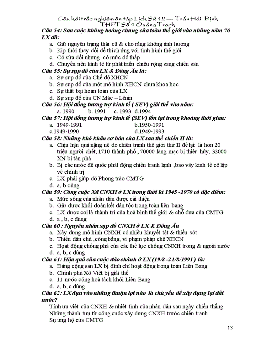 image for page On thii trac nghiem