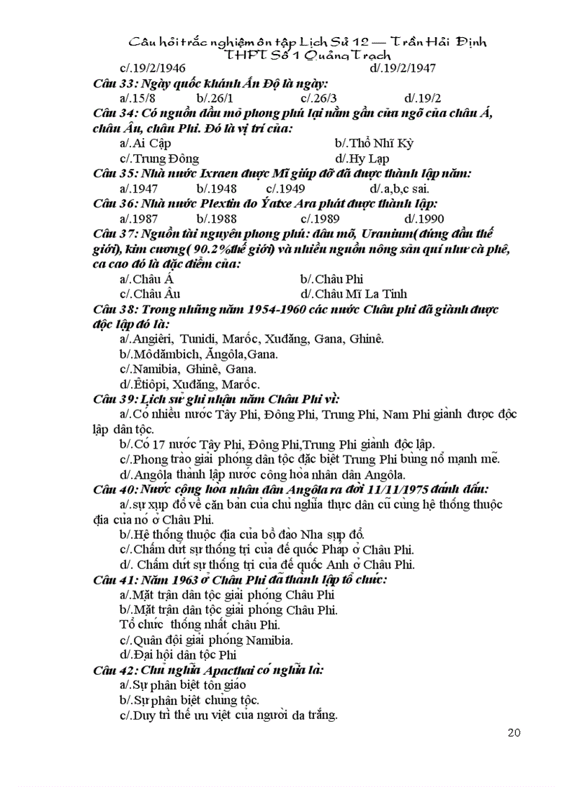 image for page On thii trac nghiem