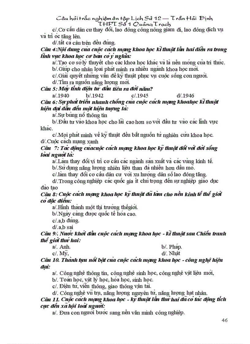 image for page On thii trac nghiem