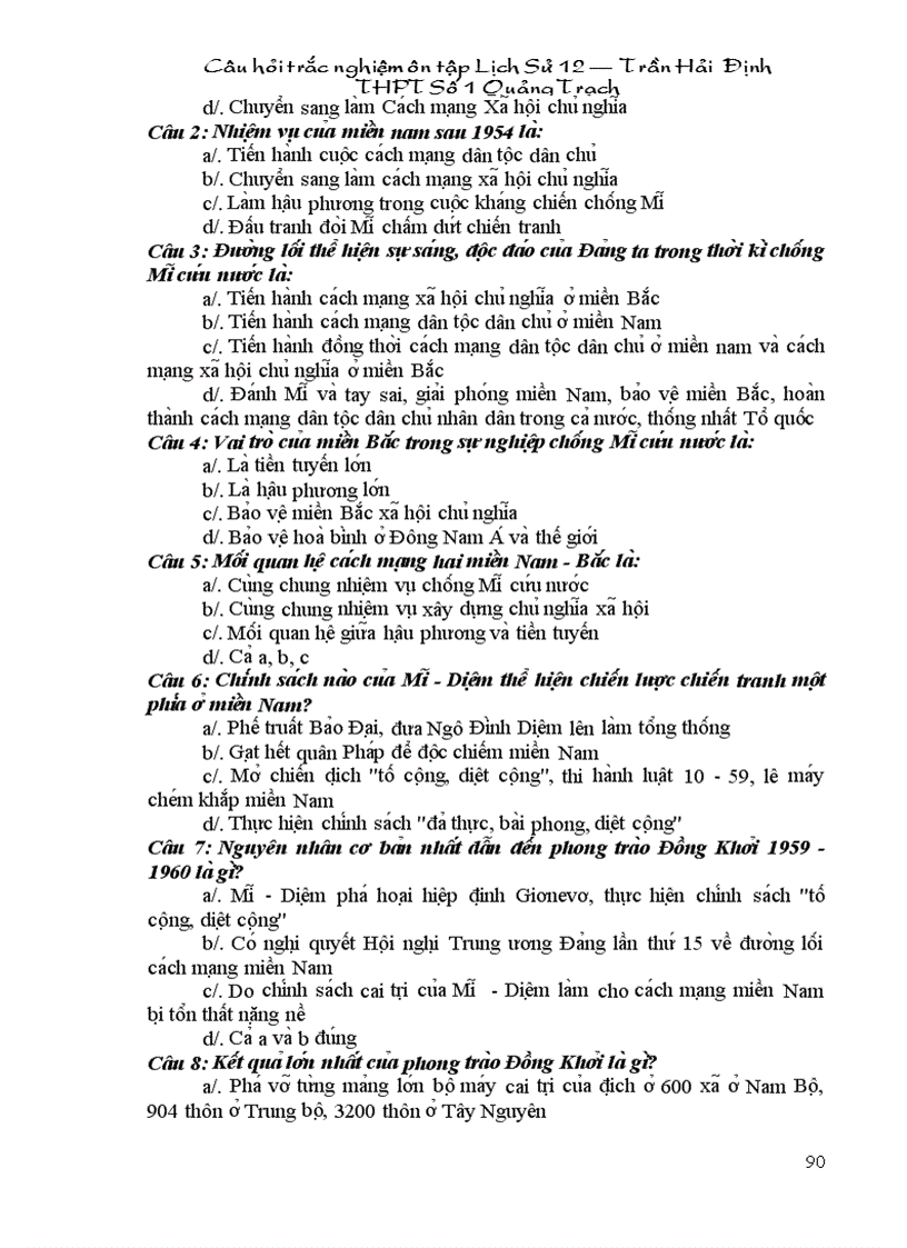 image for page On thii trac nghiem