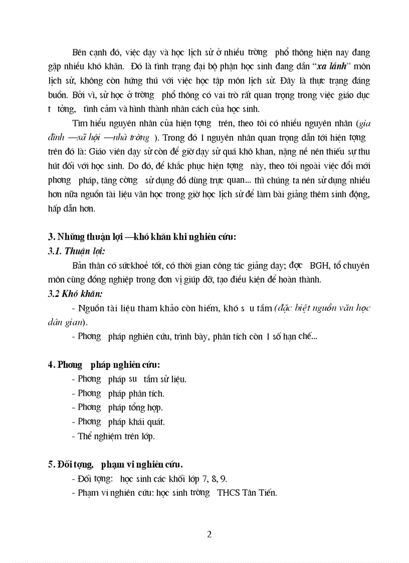 image for page Skkn su dung van hoc trong day hoc lich su doc