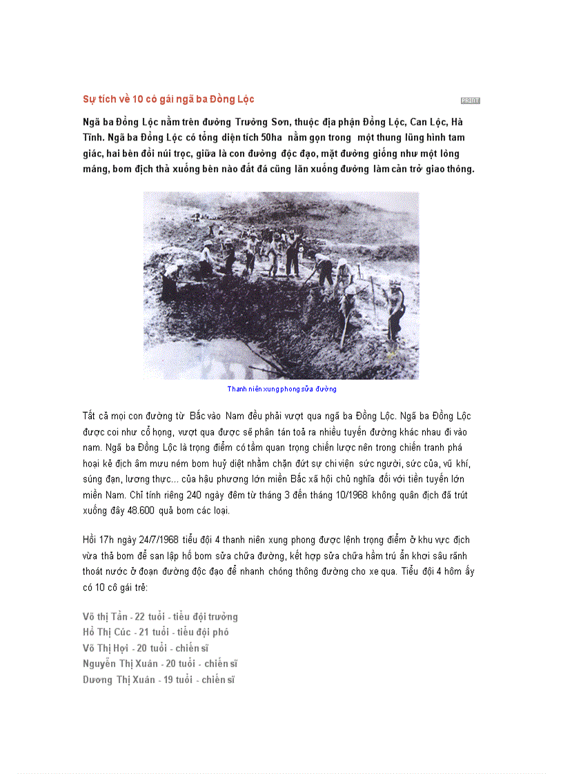 image for page Sự tích về 10 cô gái ngã ba Đồng Lộc doc