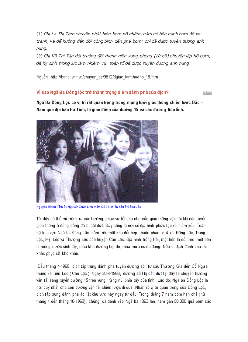 image for page Sự tích về 10 cô gái ngã ba Đồng Lộc doc