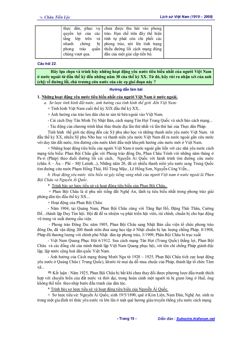 image for page Tài liệu Bồi dưỡng HSG Phần LSVN 1919 1975