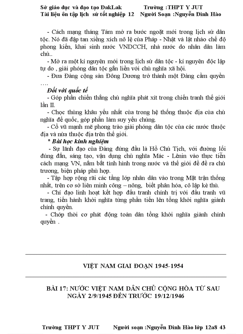 image for page Tài liêu ôn tập lịch sử 12
