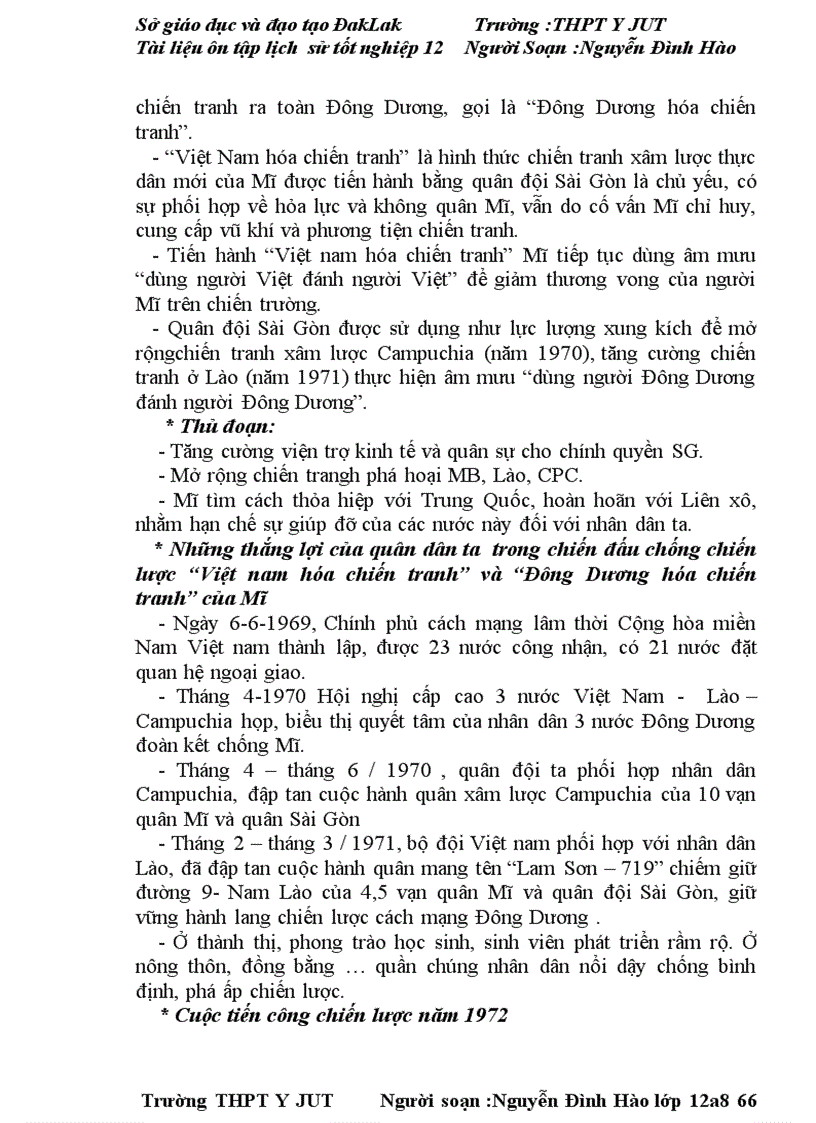 image for page Tài liêu ôn thi đại học tốt nghiệp môn lịch sử