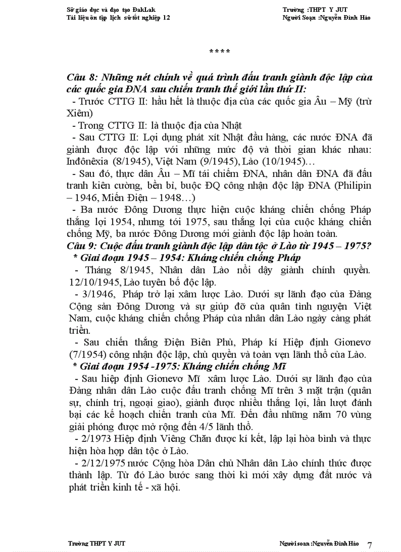 image for page Tài liệu ôn thi đại học tốt nghiệp