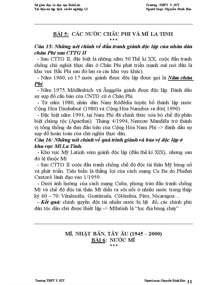 image for page Tài liệu ôn thi đại học tốt nghiệp