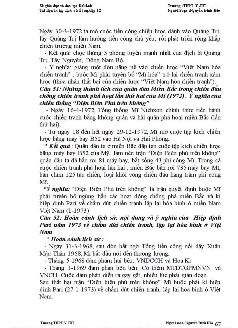 image for page Tài liệu ôn thi đại học tốt nghiệp