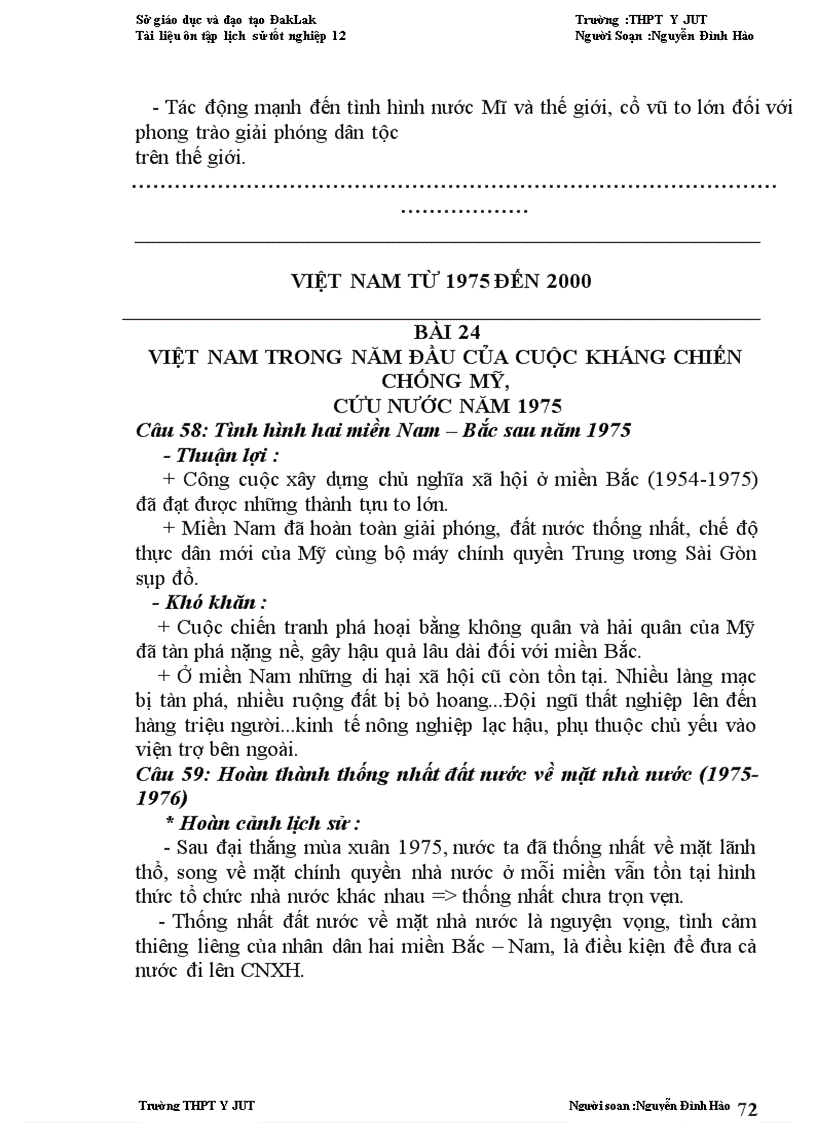 image for page Tài liệu ôn thi đại học tốt nghiệp