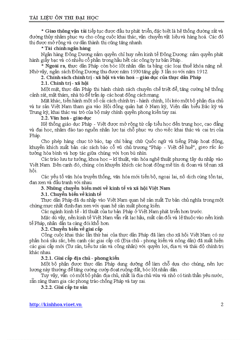 image for page Tài liệu ôn thi ĐH môn lịch sử