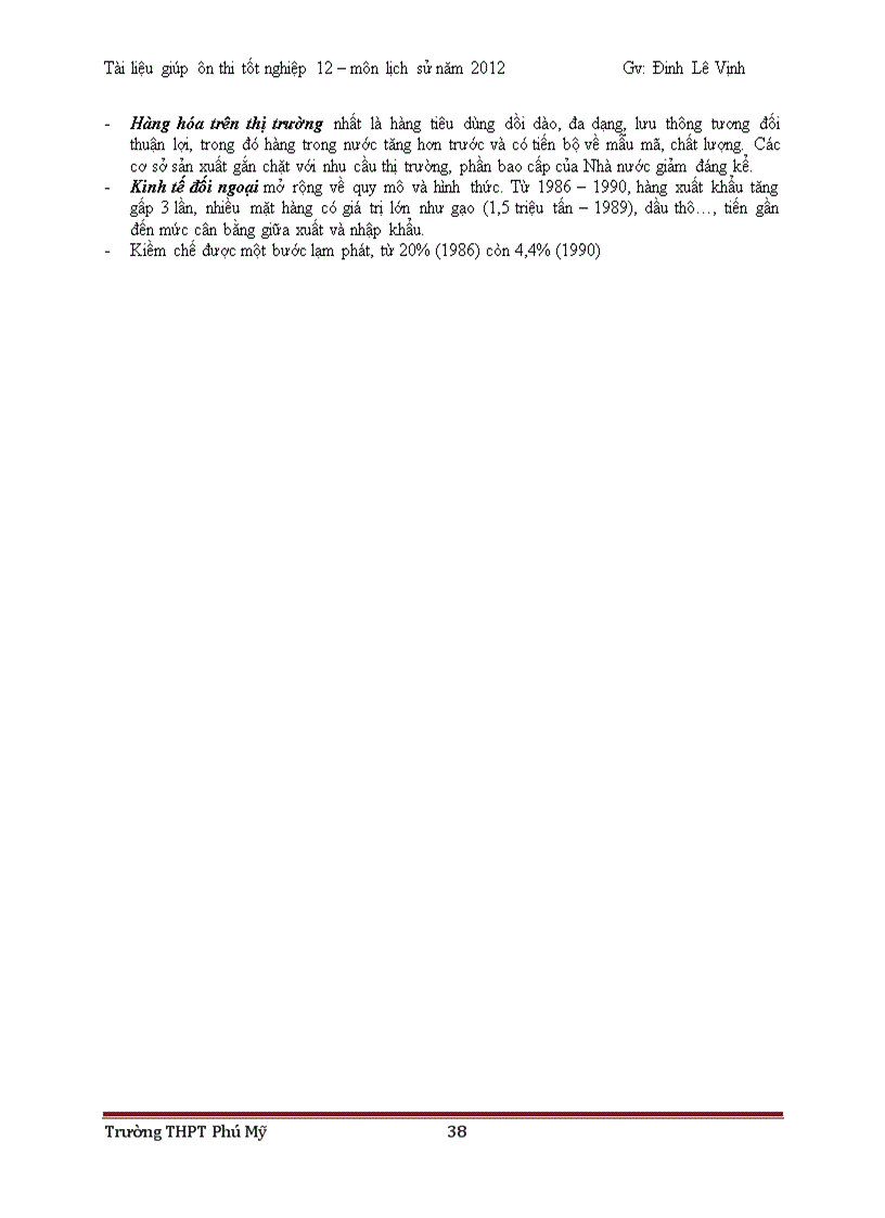 image for page Tài liệu ôn thi sử 12