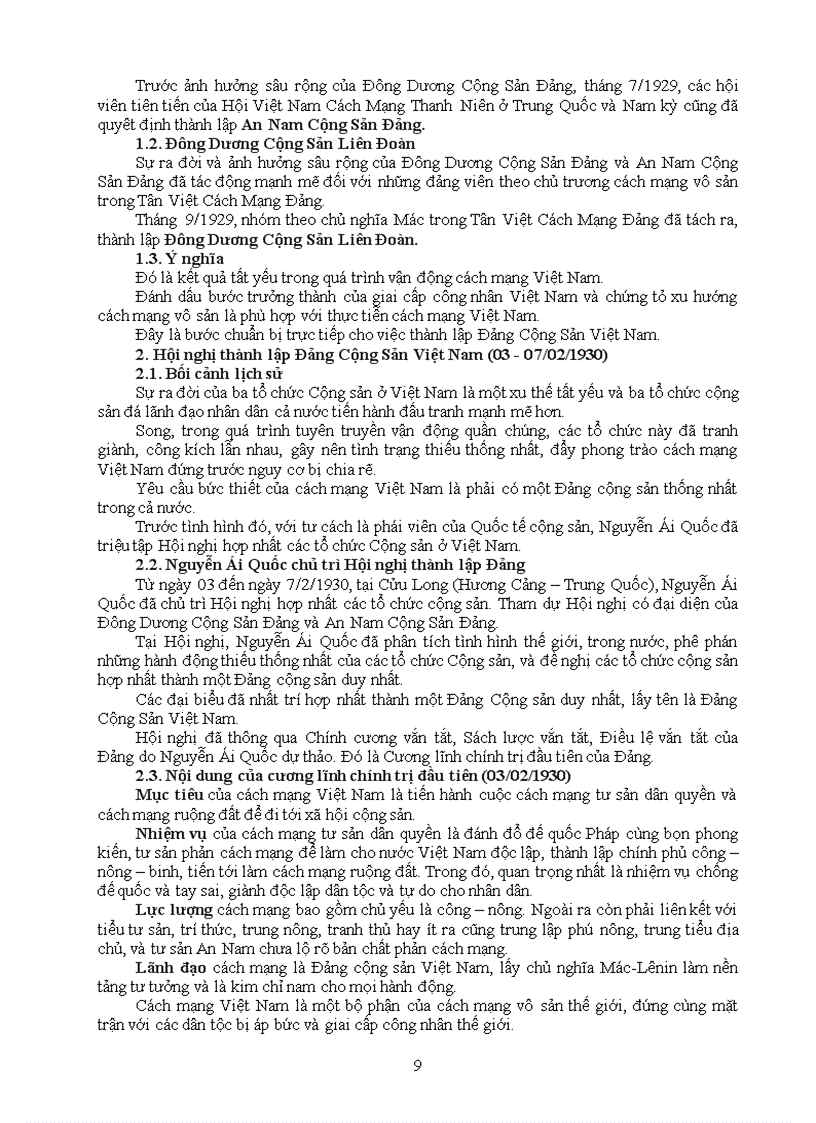 image for page Tài liệu ôn thi TN ĐH môn Lịch sử