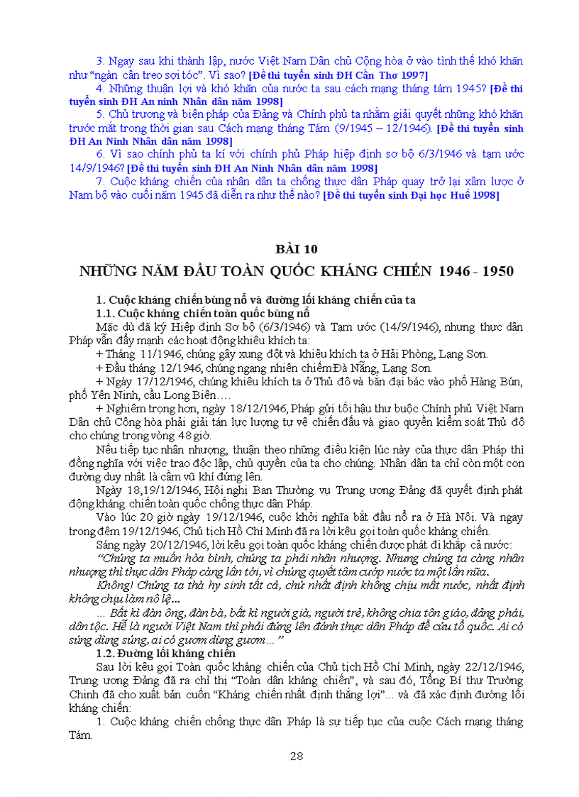 image for page Tai lieu on thi TN môn lịch sử lớp 12 2012