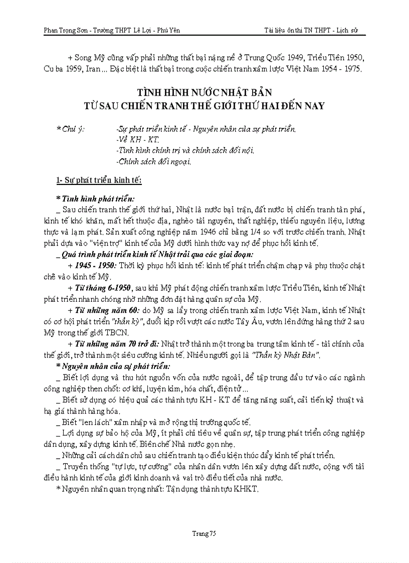 image for page Tai lieu on thi tn thpt lich su