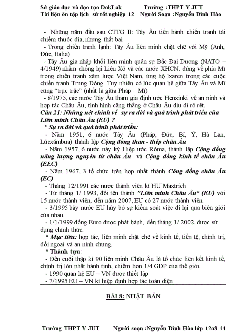 image for page Tài liệu ôn thi tốt nghiệp đạ học n