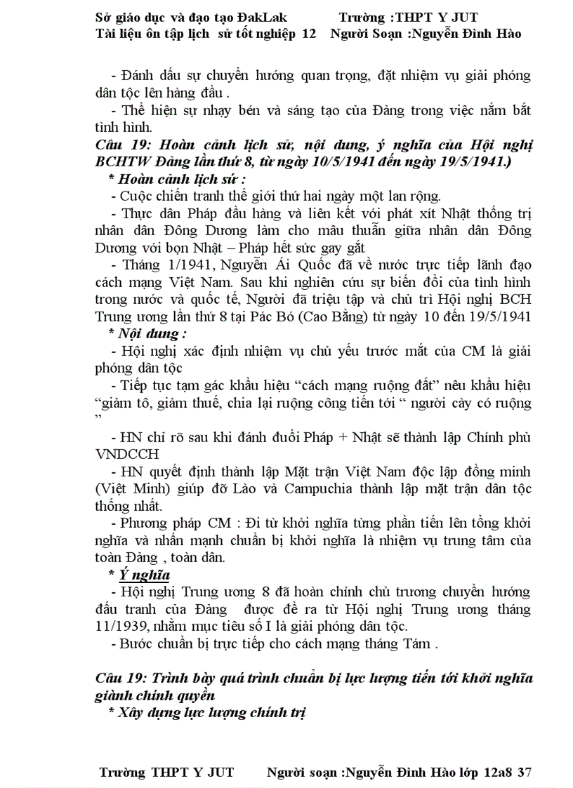 image for page Tài liệu ôn thi tốt nghiệp đạ học n