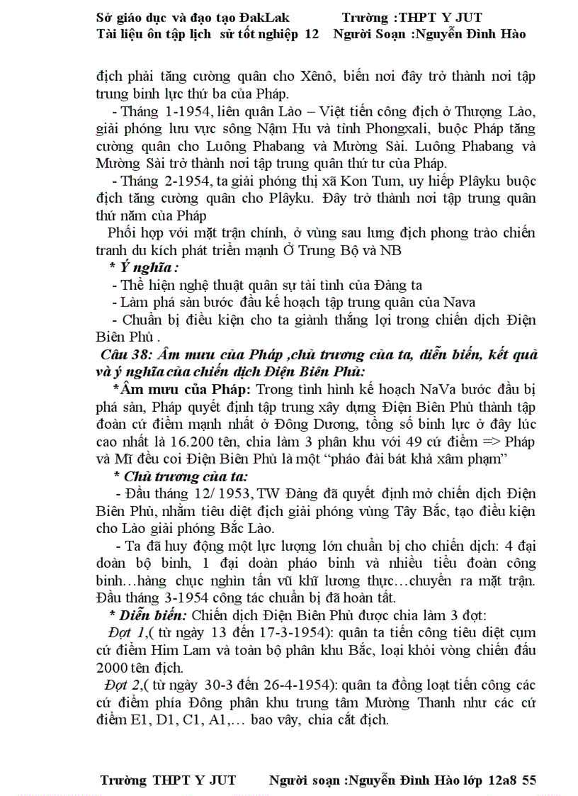 image for page Tài liệu ôn thi tốt nghiệp đạ học n