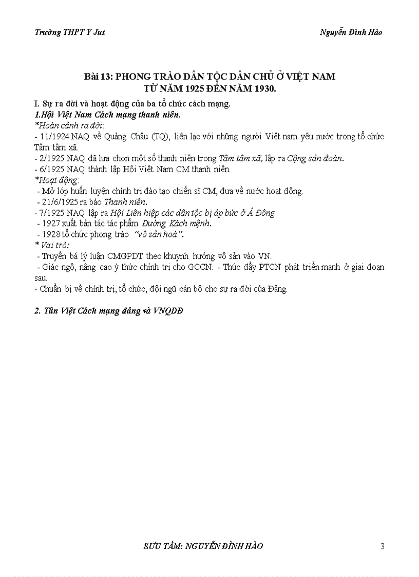 image for page Tài liệu ôn thi tốt nghiệp đại học 12