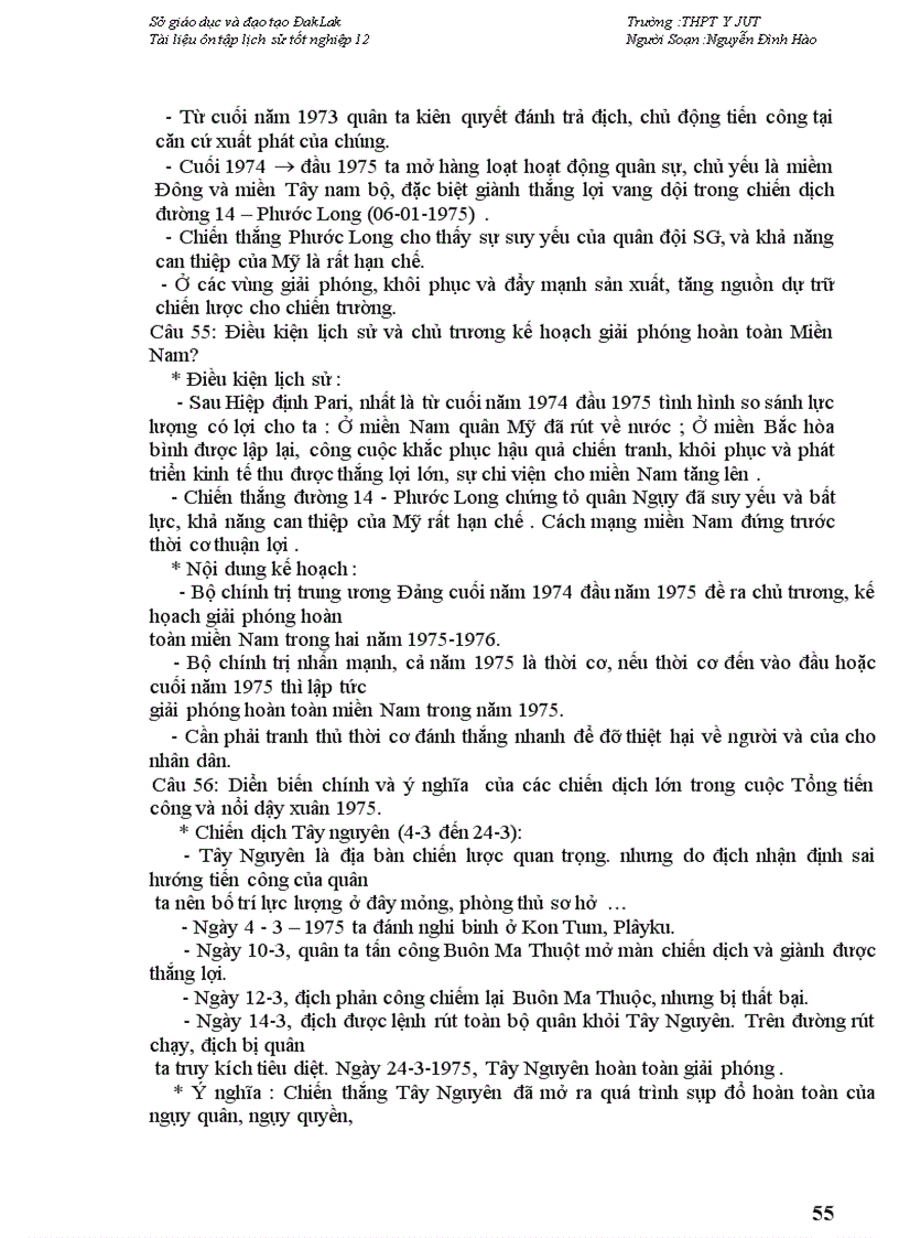 image for page Tai lieu on thi tot nghiep lich su 12