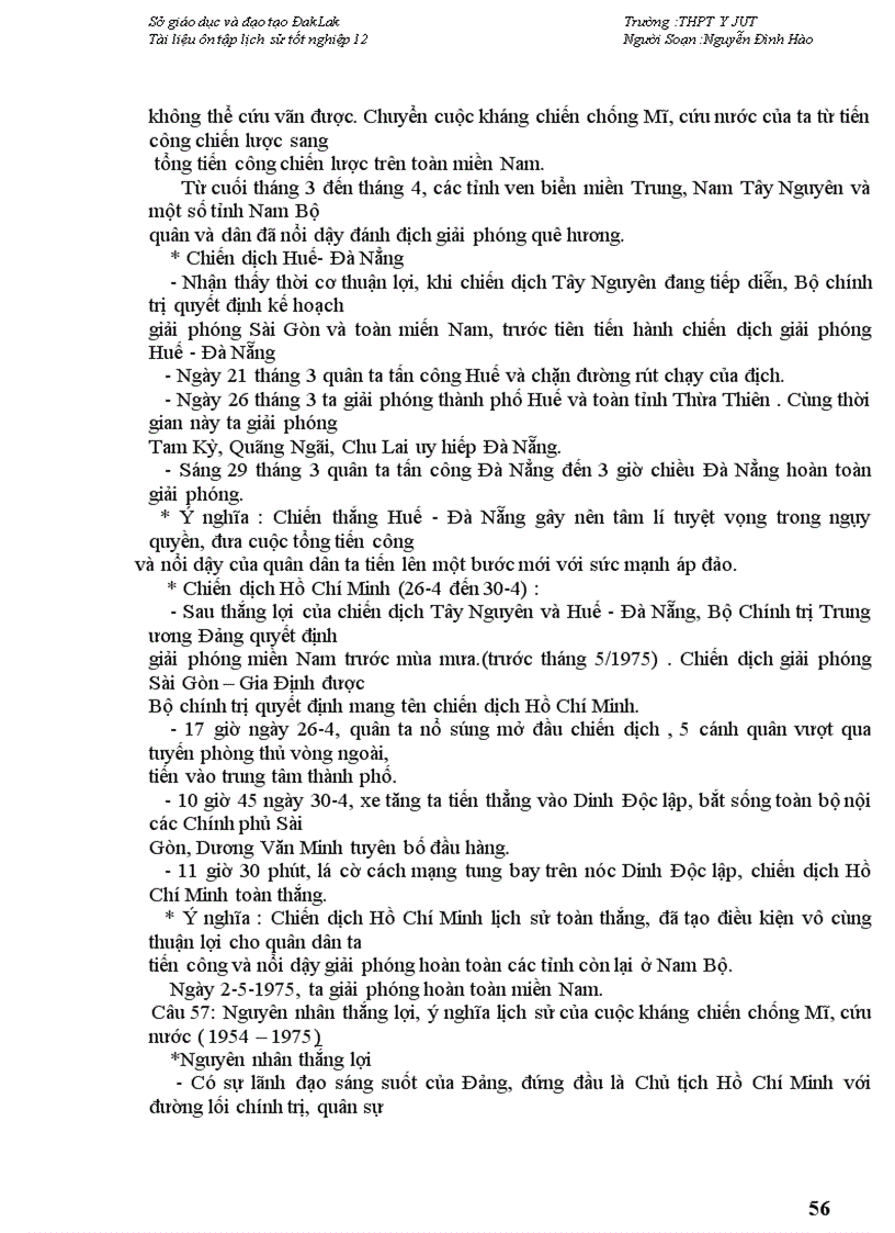 image for page Tai lieu on thi tot nghiep lich su 12