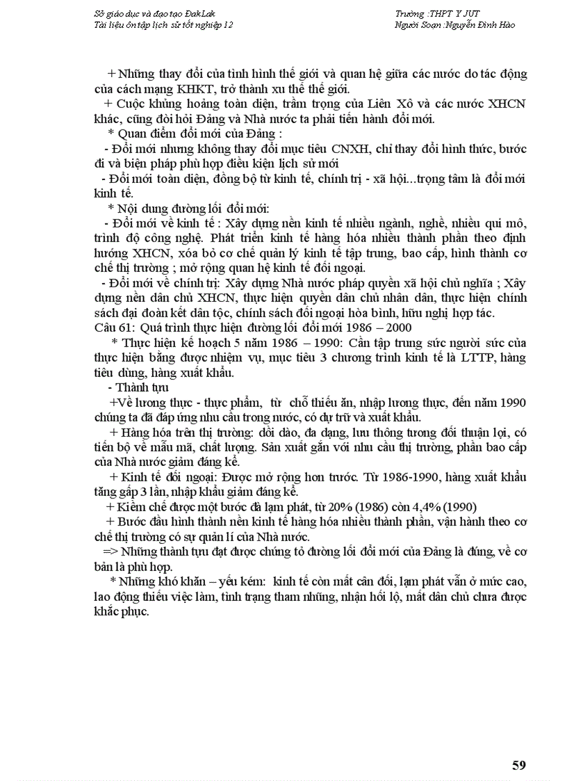 image for page Tai lieu on thi tot nghiep lich su 12