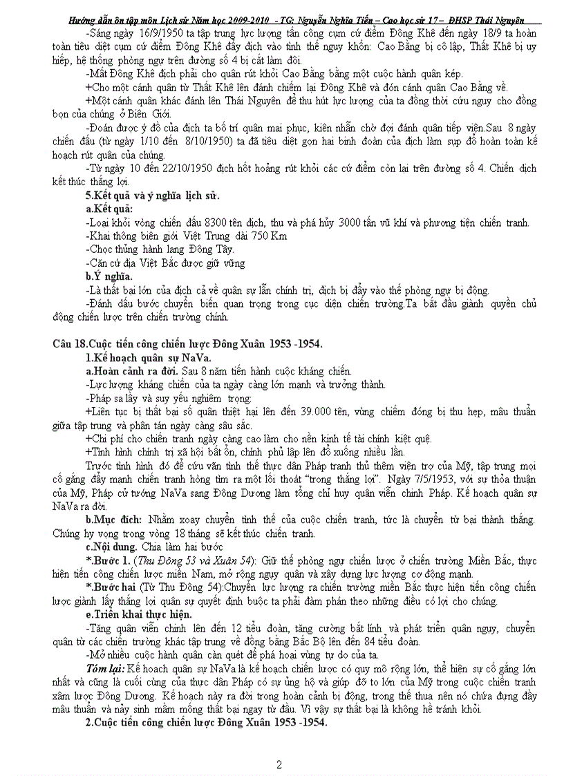 image for page Tài liệu ôn thi tôt nghiệp Lịch sử