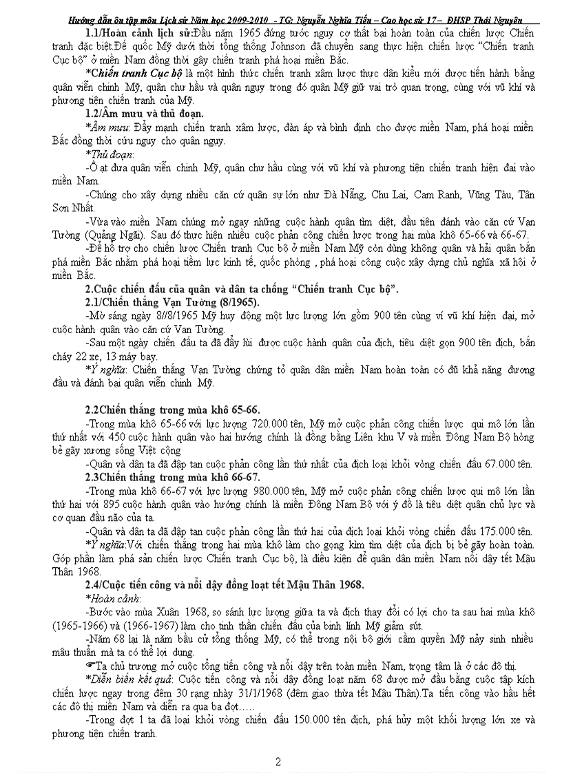 image for page Tài liệu ôn thi tôt nghiệp Lịch sử