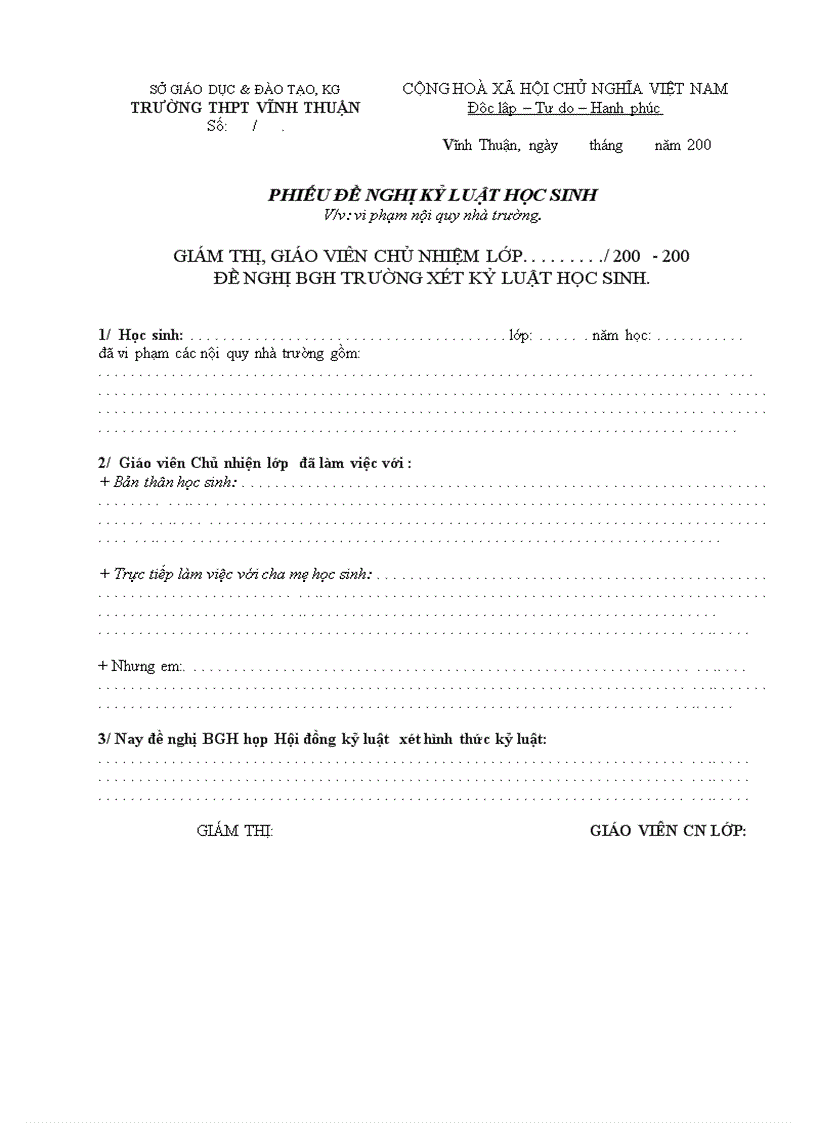 image for page Thông báo HS