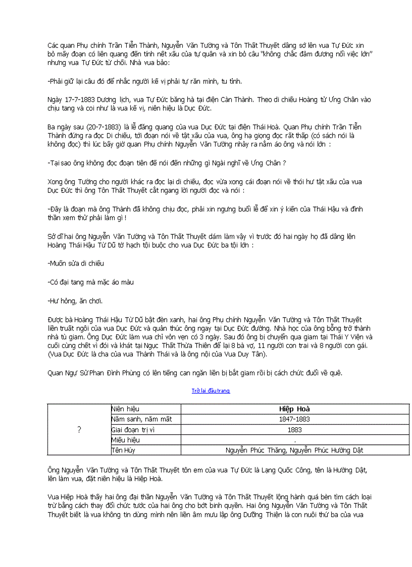 image for page Tóm tắt lịch sử triều Nguyễn