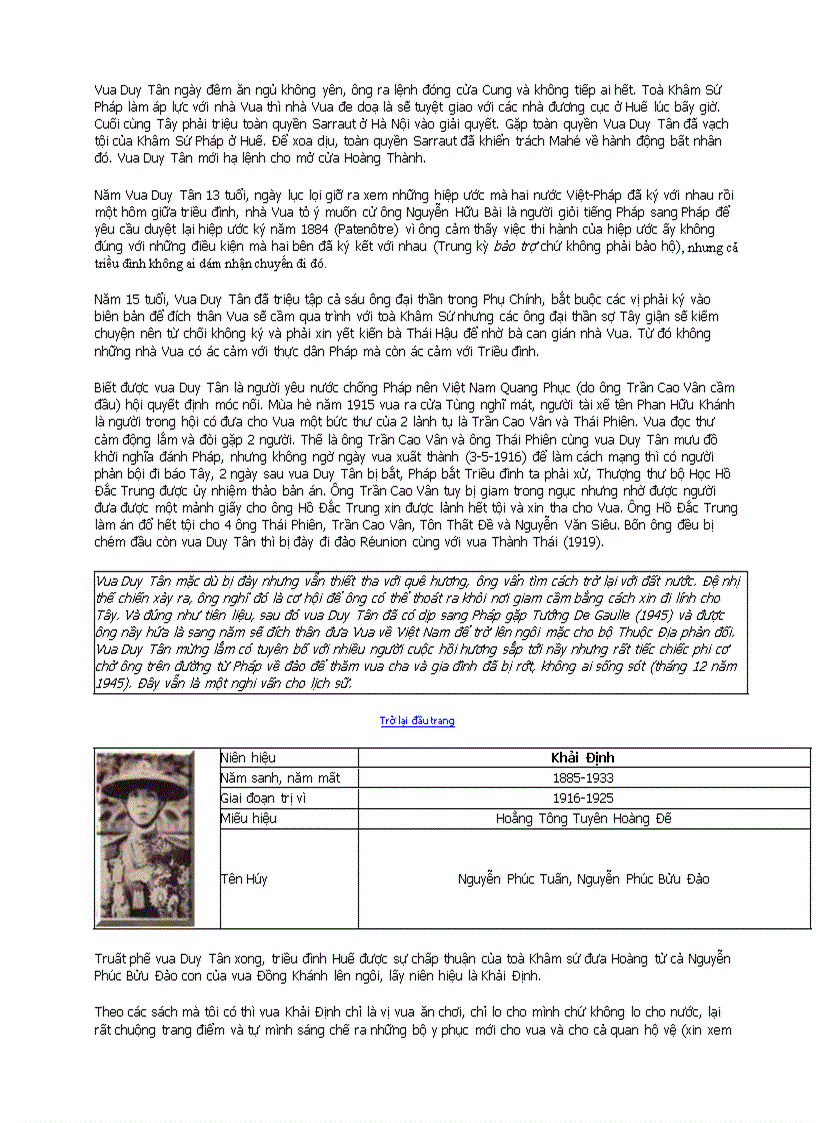 image for page Tóm tắt lịch sử triều Nguyễn