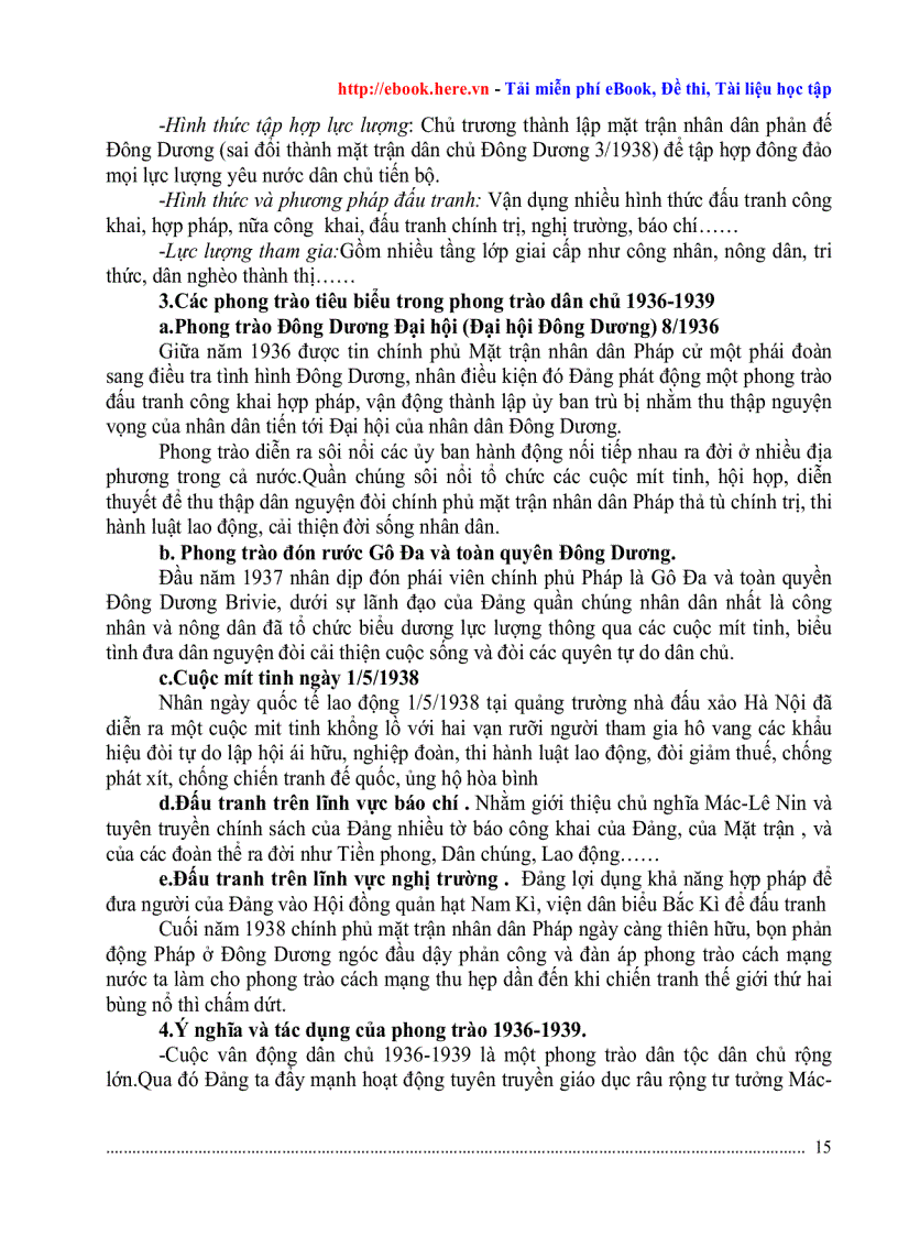 image for page Tóm tắt lịch sử việt nam lớp 12