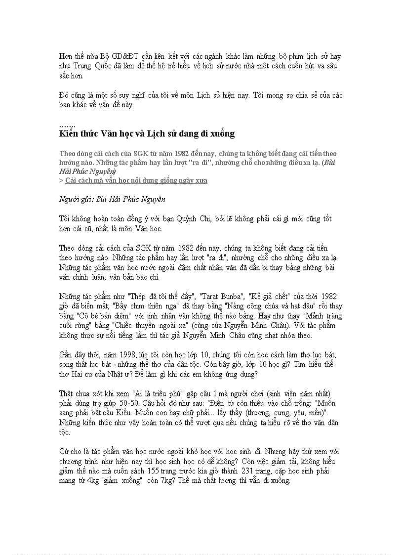 image for page Tổng hợp những bài bình luận về D H lịch sử baba