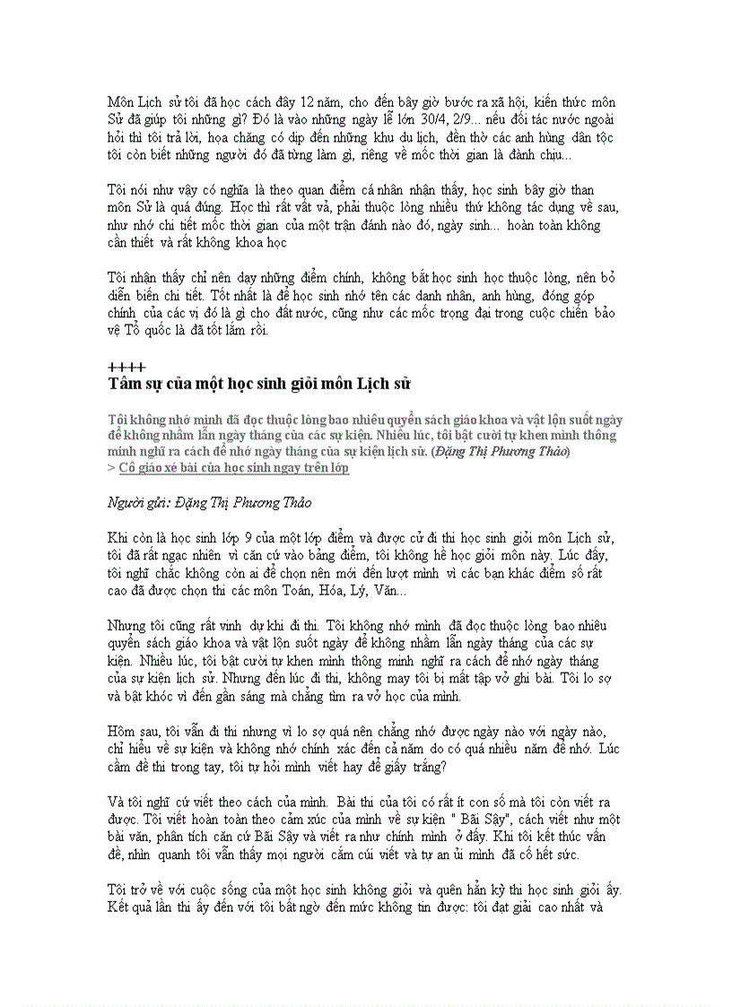 image for page Tổng hợp những bài bình luận về D H lịch sử baba