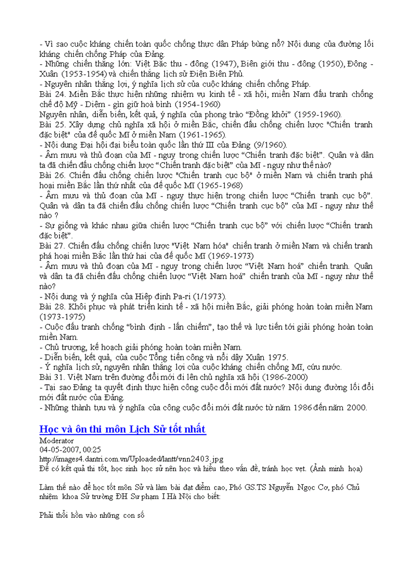 image for page Tổng hợp ý kiến Học và thi mônLS tốt nhất 1