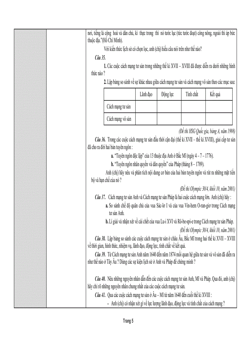 image for page TT các câu trắc nghiệm phần LSTG