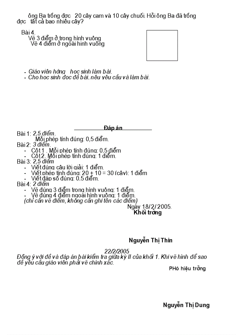 image for page Bài kiểm tra cuối kì 1 photo cho học sinh