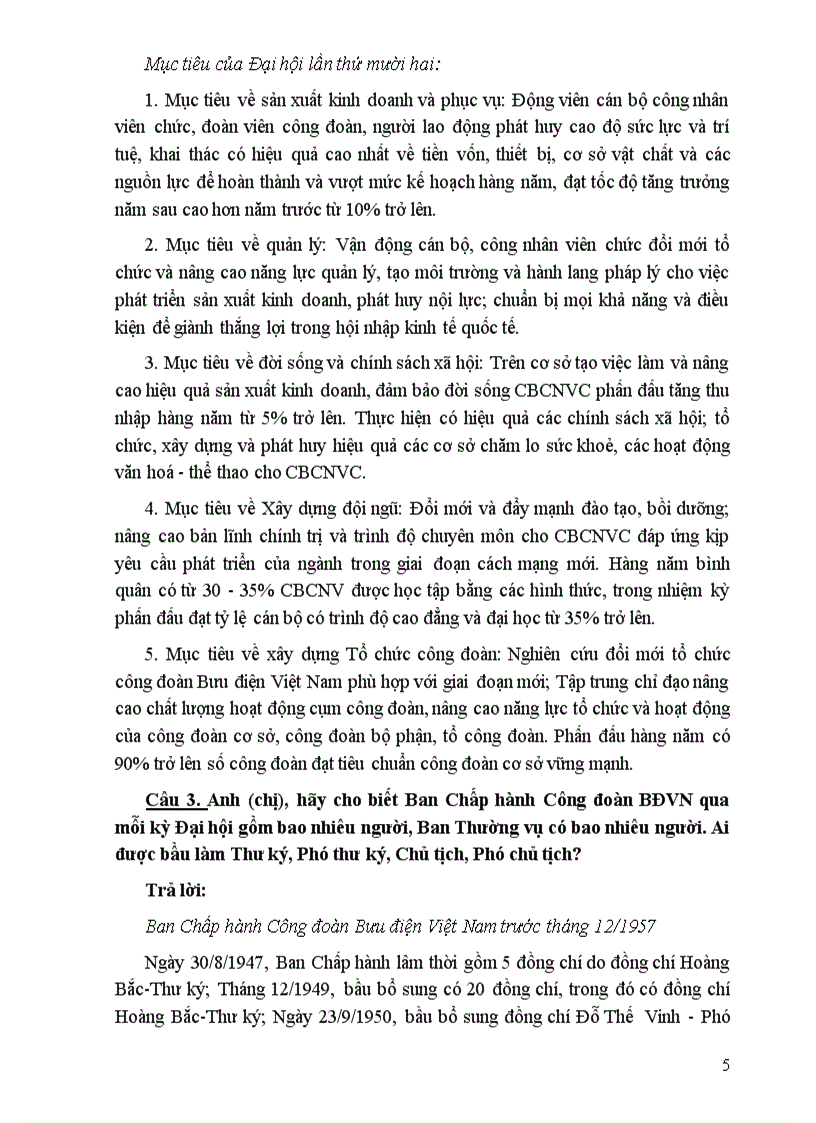 image for page Bài Thi Công Đoàn Bưu Điện Việt Nam