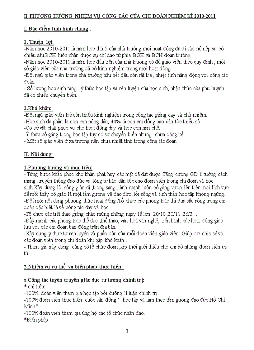 image for page Bao cao tong ket chi doan GV