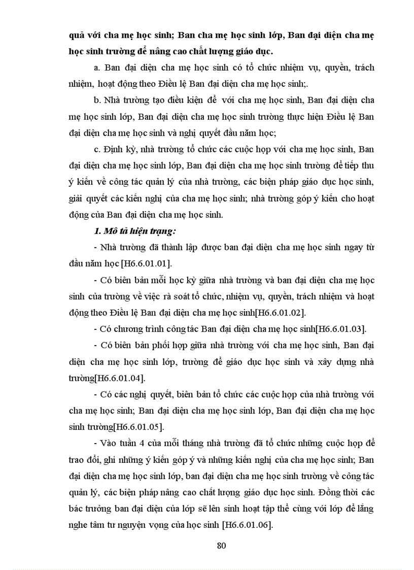 image for page Báo cáo tự đánh giá dự thảo