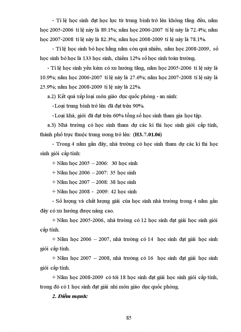 image for page Báo cáo tự đánh giá dự thảo
