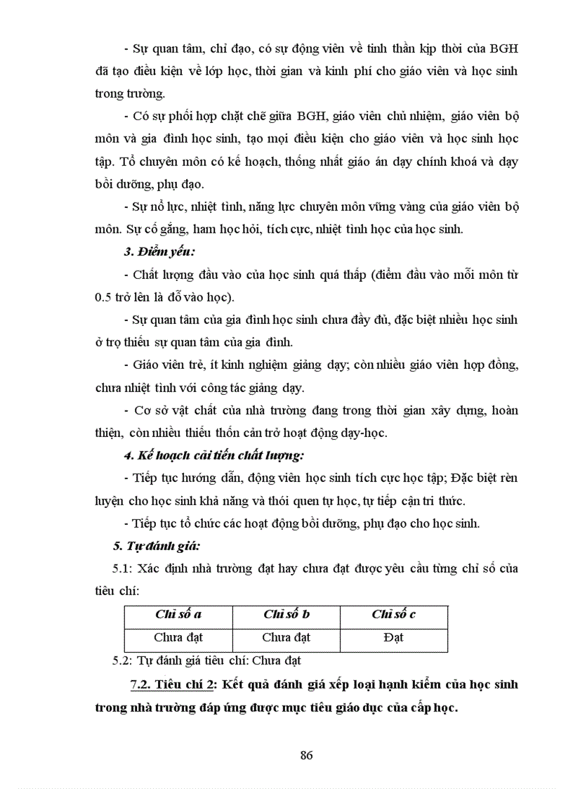 image for page Báo cáo tự đánh giá dự thảo