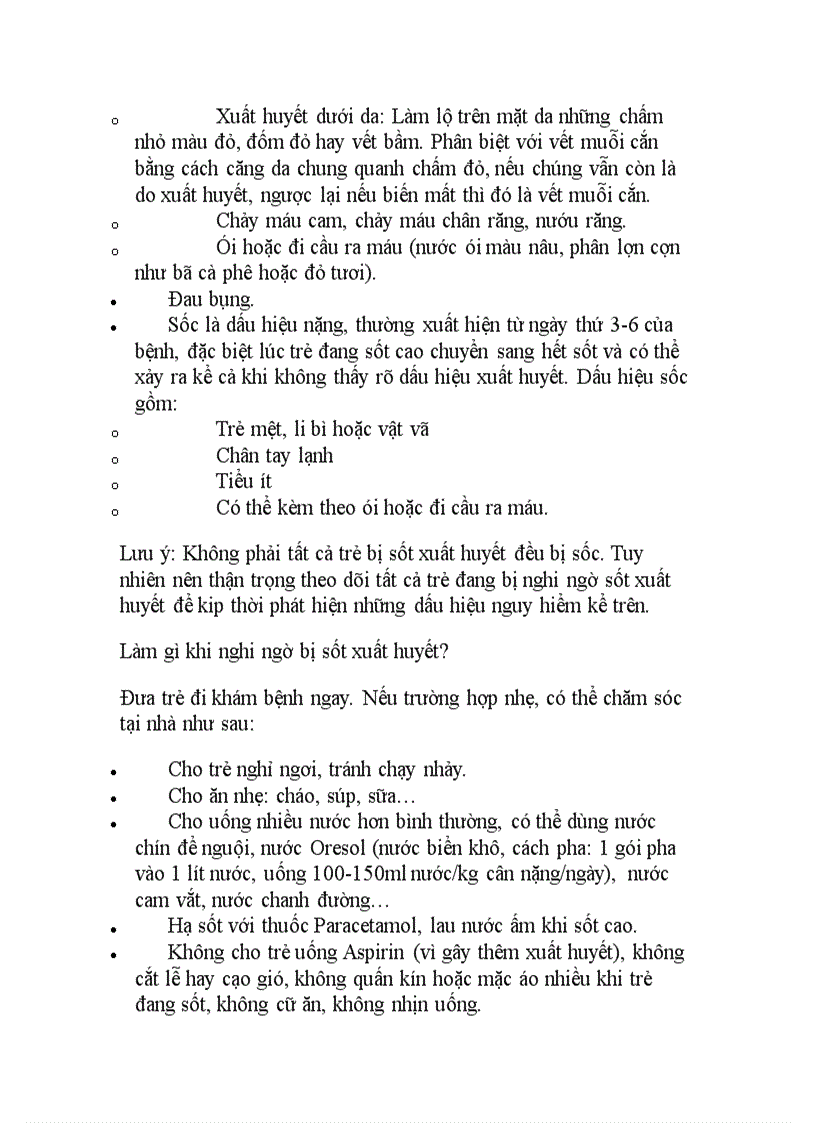 image for page Bệnh sốt xuất huyết