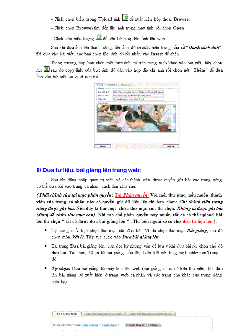 image for page Cach tao trang Web ca nhan