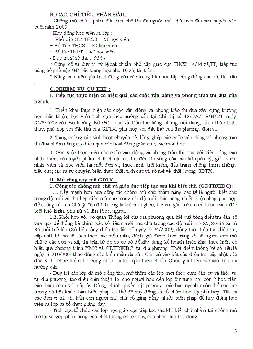 image for page Dự thảo nhiệm vụ NH 09 10 GDTX