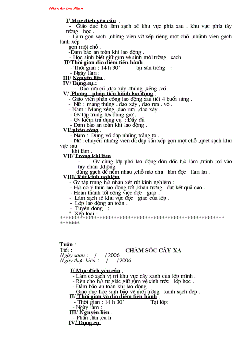 image for page Giao an lao dong 6 chi tiet